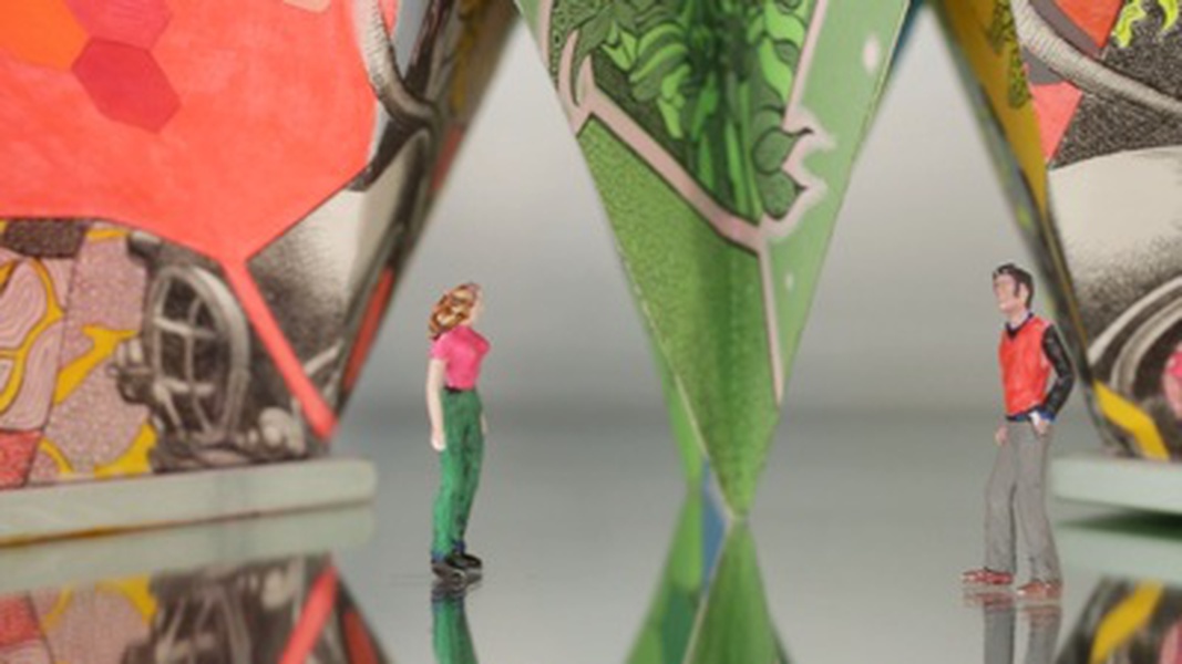 Mykonos Biennale  -  Garden of Cosmic Delights  - screen shot